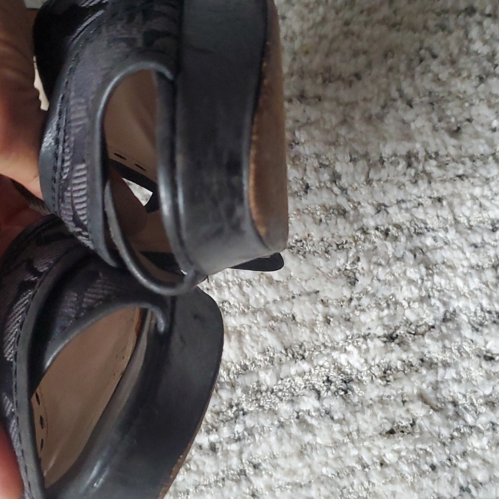 Ladies coach shoes size 6 dark gray - Picture 6 of 12